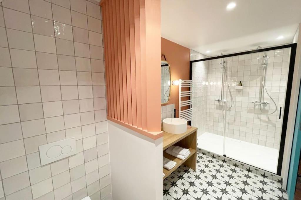 Chambre Majorelle - Rdc - Plage 50M - Rue Gratuite Saint-Malo Luaran gambar