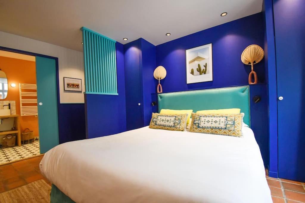 Chambre Majorelle - Rdc - Plage 50M - Rue Gratuite Saint-Malo Luaran gambar